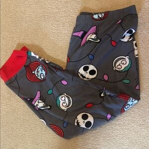 Gray Holiday Character Fleece Pajama Pants - Women